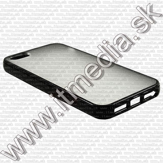 Image of iPhone 5-5S TPU case *Black-Transparent* (OEM) (IT8564)